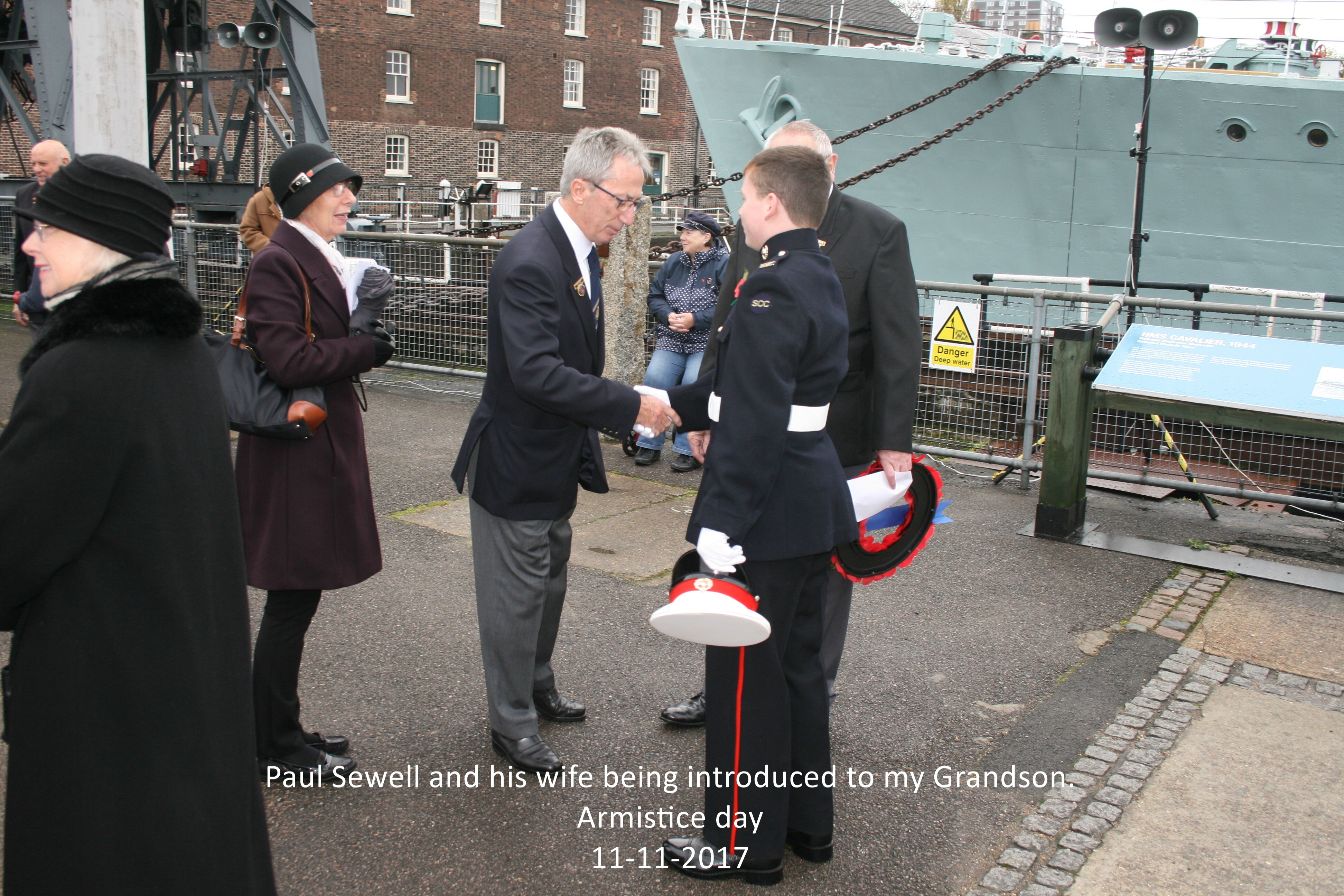 Paul Sewell and wife