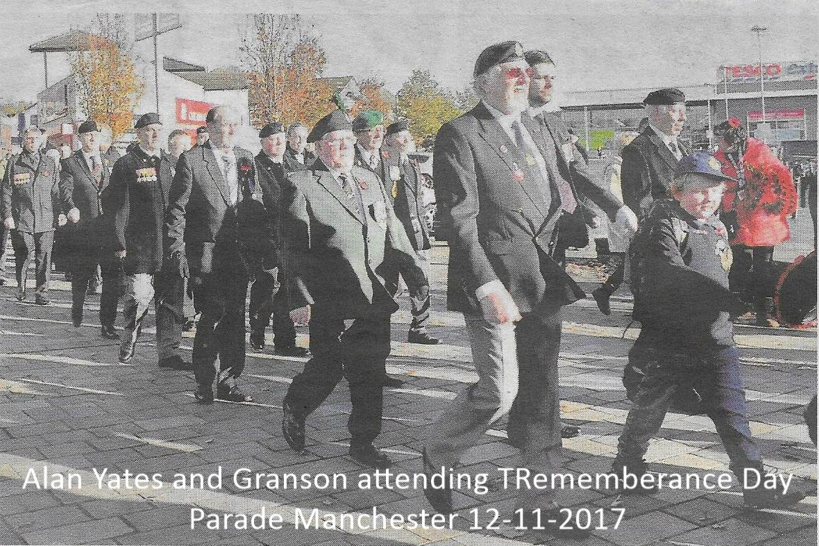 Remeberance Day Parade Manchester